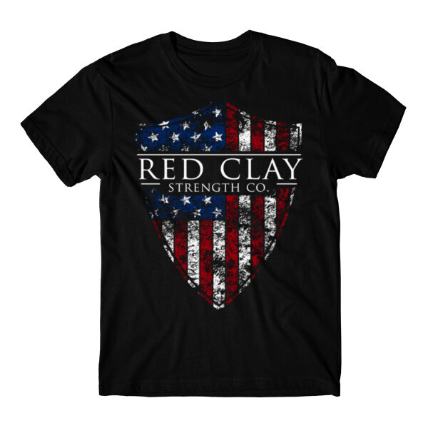 FULL COLOR SHIELD FLAG - T-SHIRT - $9DL3X2$ Thumbnail