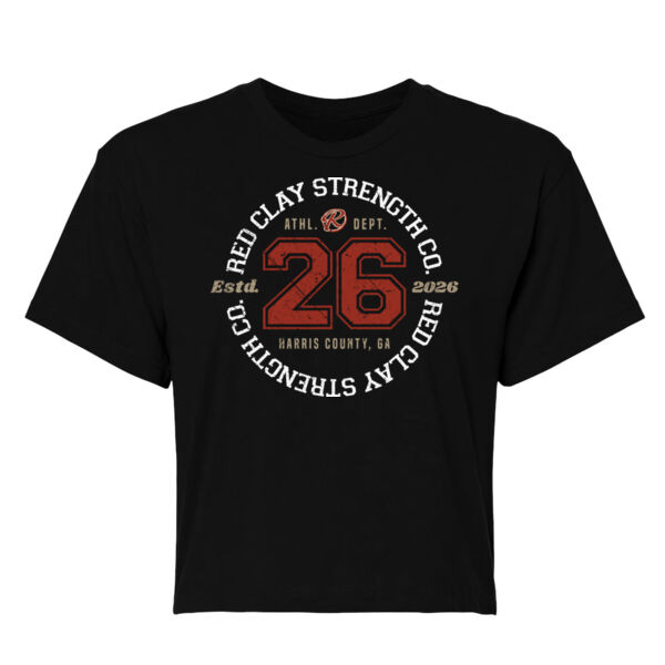 VINTAGE STAMP - WOMEN'S CROP T-SHIRT - $G943FU$ Thumbnail